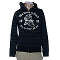 Iron Fist 'No Tears' Men's Zip Hooded Sweatshirt
