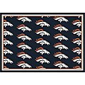 Denver Broncos Repeat Logo Rug (5'4 x 7'8)