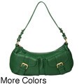 Presa 'Clementine' Small Leather Shoulder Bag