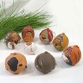 Ceramic 8-piece Nativity Ornament Set (Peru)