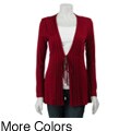 M by M Kalan Women's Pleated Front Knit Jacket