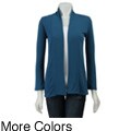 Nice Wear Women's Hatchi Knit Open-front Cardigan