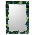 Art Glass 'Lush' Mirror (Brazil)