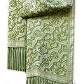 Silk 'Brave Hearts' Batik Shawl (Indonesia)