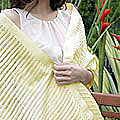 Silk 'Vanilla Supreme' Scarf (Thailand)