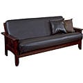 Faux Leather Futon Cover