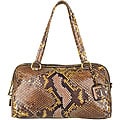 Prada Cervo Lux Print Satchel