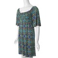 Sangria Women's High Waist Retro Print Dress
