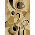 Contempo Pizzaz Circles Rug (5'3 x 7'6)