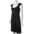 Sangria Women's High-waist Triple Mesh Missy Dress