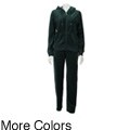 Calvin Klein Women's Performance 2-piece Velour Suit