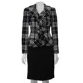 John Meyer Women's Ruffle Skirt Suit