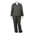 John Meyer Collection Women's Plus Size Two-piece Pant Suit