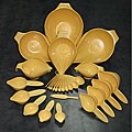 POURfect Majestic Yellow 27-piece Bowl and Tool Set