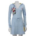 Ed Hardy Women's Missy Cross Hooded Dress