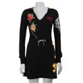 Ed Hardy Women's Tiger Hooded Dress