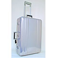 Zero Halliburton 26-inch Blue Aluminum Zeroller Suitcase