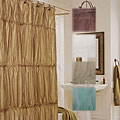 Illumination Crinkle Shower Curtain
