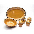 Regency Gold 7-piece Completer/ Hostess Set