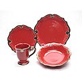 Certified International Regency Burgundy 16-piece Set (Service for 4)