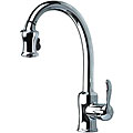 Brienza Chrome Pull-out Kitchen Faucet