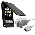 iPod Touch 2nd Leather Case and Wall Charger