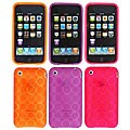 Circle Design Crystal Silicon Skin Case for Apple iPhone 3G/ 3GS