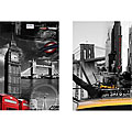 'Acrylique London and New York' 2-piece Framed Art Print Set