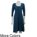 Nice Wear Women's 3/4-sleeve Knit Dress