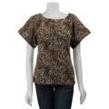 Jonathan Martin Women's Animal Print Shirt