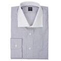 Ike Behar Men's Cutaway Collar Dress Shirt