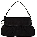 Fendi Zucca Canvas and Vitello Chef Hobo-style Bag