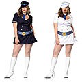 Leg Avenue Plus Size Captivating Captain 4-piece Costume