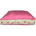 Trend Lab Fuschia Velour 26x26-inch Pet Bed