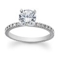 14k Gold 1 3/4 TDW EGL-certified Diamond Engagement Ring (G-H-I, SI1-I1) (Size 6.5)