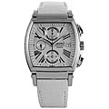 Seiko Women's White Leather Strap Chronograph Watch