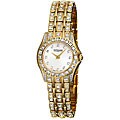 Wittnauer Crystal Women's Goldplated Steel Watch