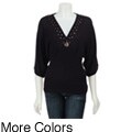 Kaelyn Max Women's Kimono Knit Shirt