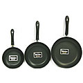 ConcordProfessional Hard Anodized Nonstick Fry Pans (Set of 3)