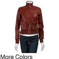Ashley Women's Faux Leather Jacket