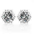 18k Gold 10.92ct TDW Certified Diamond Earrings (F-G, VS1-VS2)
