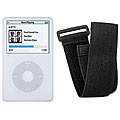 White Skin Case and Black Armband for iPod Classic 80GB/ 120GB