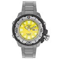 Seiko Men's 5 Automatic Sports Diver's Yellow Dial Watch