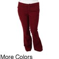 C.enne.V Women's Plus Size Premium Corduroy Pants- Pear Fit