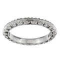 Tacori Platinum 1/2ct TDW Diamond Eternity Band (G, VS) (Size 6.5)