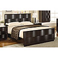 Maui Wave Full-size Chocolate Brown Panel Bed