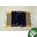 Zahra Blue Peace Silk Scarf (India)