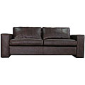Jordan Renu Leather Sofa Brown