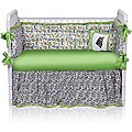 Little Lambinates 4-piece Baby Boy Jungle Crib Bedding Set