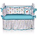 Little Lambinates 4-piece Cabana Crib Bedding Set